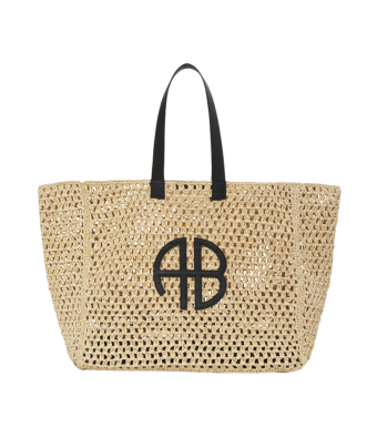 Anine Bing Large Rio Tote A-13-2158-022, Natural