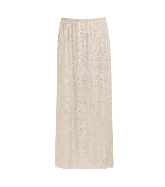 Tiffany Clothing Liva Palliet Skirt, Beige