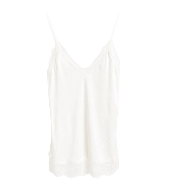 Tiffany Clothing Lili Lace Top, White