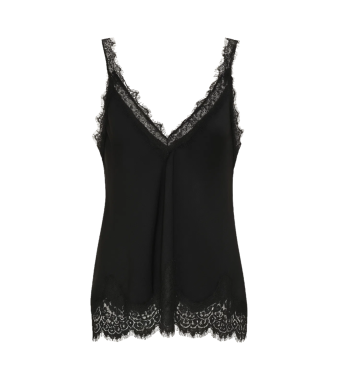 Tiffany Clothing Luna Lace Top, Black