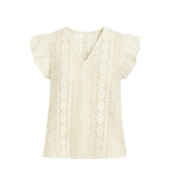 Tiffany Clothing Yvonne Top, Off White