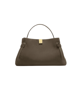 YUZEFI Gyoza Suede, Taupe