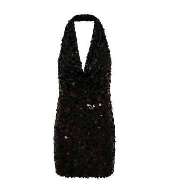 Opal Studio Lara Sequins Dress, Black