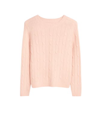 Opal Studio Magna Cabel Crewneck 704, Rosa