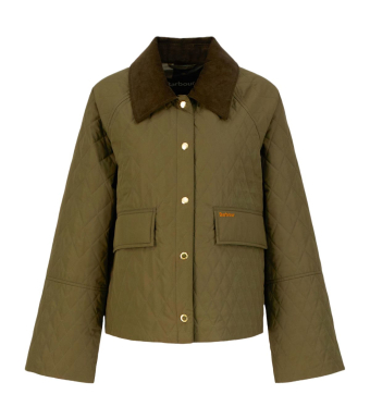 Barbour Kirby Quilt Jacket, Forest