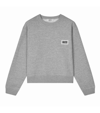 Mads Nørgaard Tayler Sweatshirt Standard, Grey Melange