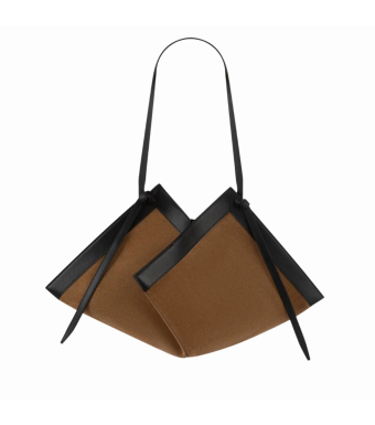 YUZEFI Wonton Suede, Cognac