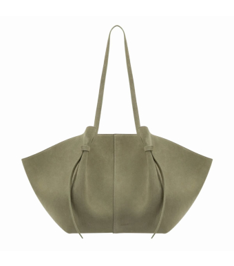 YUZEFI Large Mochi Suede, Olive