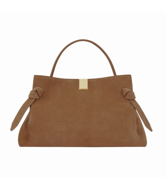 YUZEFI Gyoza Suede, Cognac