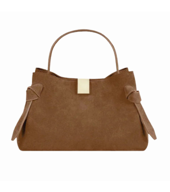 YUZEFI Gyoza Mini Suede, Cognac