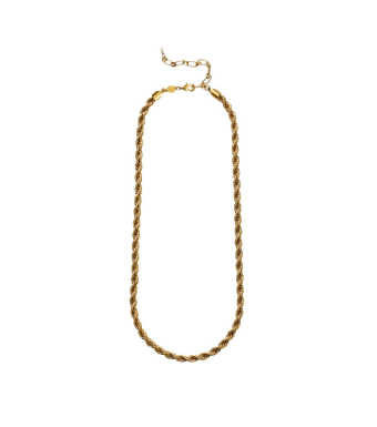Anni Lu Golden Rope Necklace, Gold