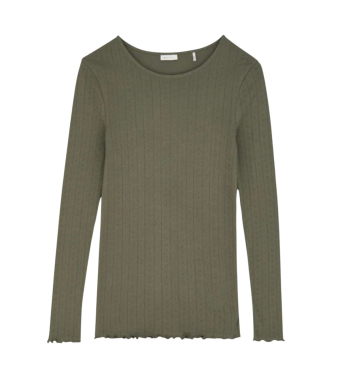 Skall Studio Edie Blouse L/s, Olive