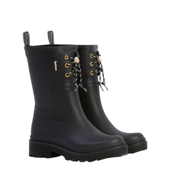 Barbour Devlin Welly Boots, Black