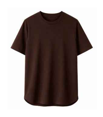 Opal Studio Amina Tee, Dark Brown