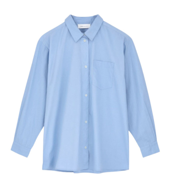 Skall Studio Edgar Shirt Gots, Sky Blue