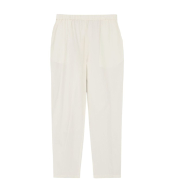 Skall Studio Edgar Pants Gots, Light Cream