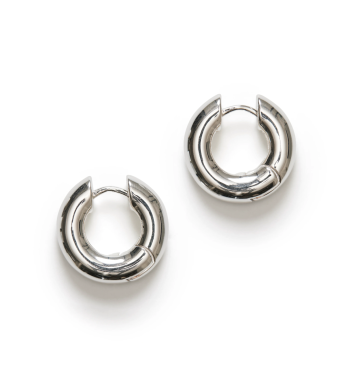 ANNI LU The Big O Hoop, Silver
