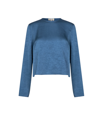 BAUM UND PFERDGARTEN Miza Blouse, Ensign Blue