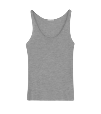 Skall Studio Lynn Top, Grey Melange