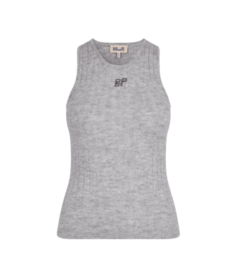 BAUM UND PFERDGARTEN Chaia Top, Grey Melange