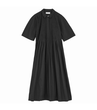Skall Studio Dot Shirtdress, Black