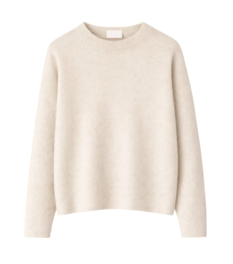 Opal Studio Magna Crewneck L/s, Cream