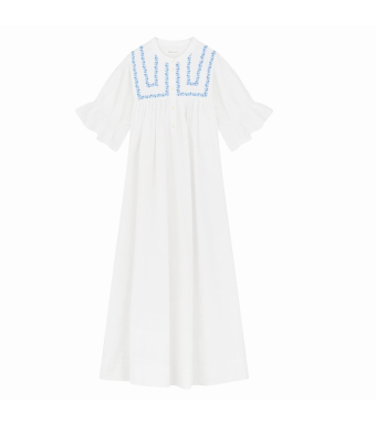 Skall Studio Bonne Dress, Optic White