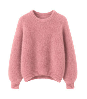 Opal Studio Mana Mohair Seamless, Old Rose