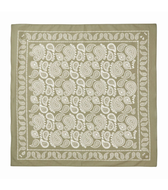 Mads Nørgaard Paisley Scarf Solid Soft Cotton, Overland Trek