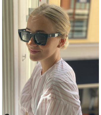 Anine Bing, Indio Solglasögon A-12-0021, Black