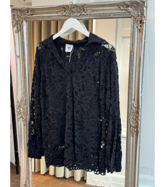 TIFFANY R0230b Blonde Skjorte, Black