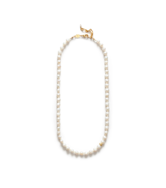 ANNI LU Petit Stellar Pearly Necklace, Gold