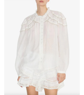 Isabel Marant Christa Top, White