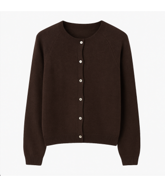 OPAL STUDIO Magna Cardigan 730, Mocca