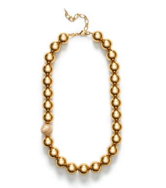 Hi Ho Necklace, Gold