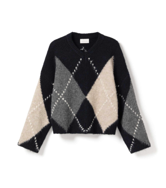 Noella Lai Knit, Navy Mix