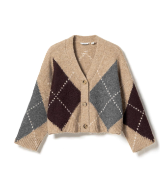Noella N-laiana Knit Cardigan, Sand Melange