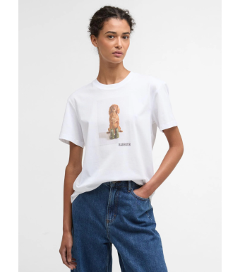 Barbour Bedale T-shirt, White