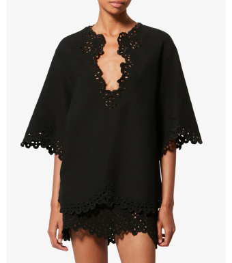 Isabel Marant Shana Top, Faded Black