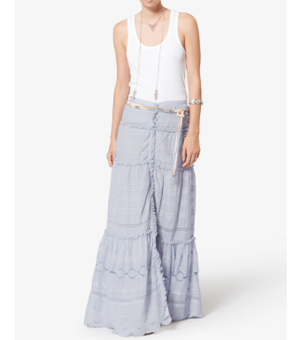 Isabel Marant Paoline Skirt, Light Blue