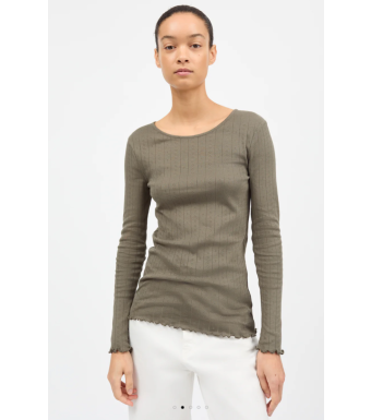Skall Studio Edie Blouse L/s, Olive