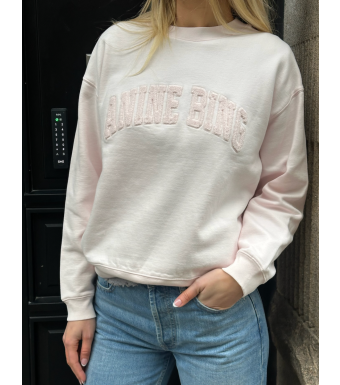 Anine Bing Spencer Sweatshirt Anine Bing, Powder Pink