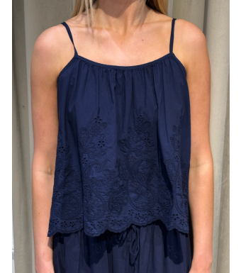 Tiffany Clothing Julia Top, Dark Navy