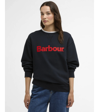 Barbour Hartland Crew Sweatshirt, Navy