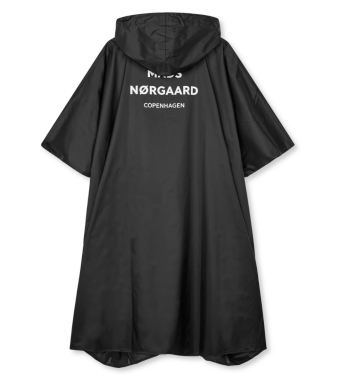 Mads Nørgaard Rainy Scape Cape, Black