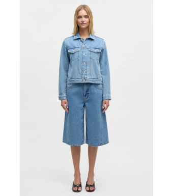 Mads Nørgaard Robyn Shorts Luke Denim, Blue Vintage