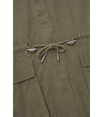 Skall Studio Garden Parka Jacket, Khaki