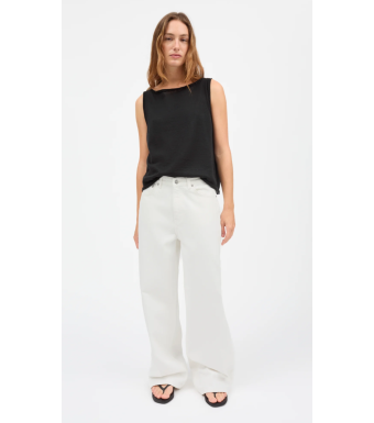 Skall Studio Willow Wide Jeans, Off White