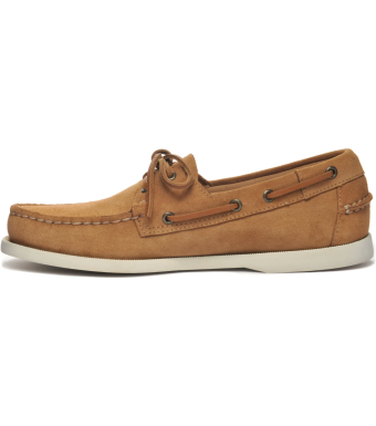 Sebago Portland Flesh Out Woman, Brown Cognac