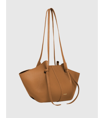 YUZEFI Mochi Pebble Grain Leather, Hazel